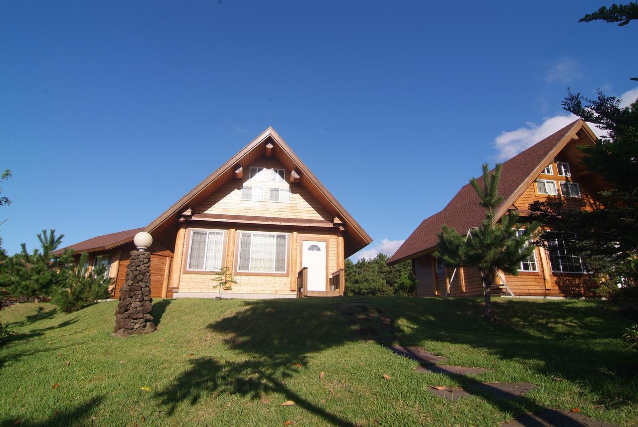 Jeju Bille Log Pension Согвипхо Экстерьер фото